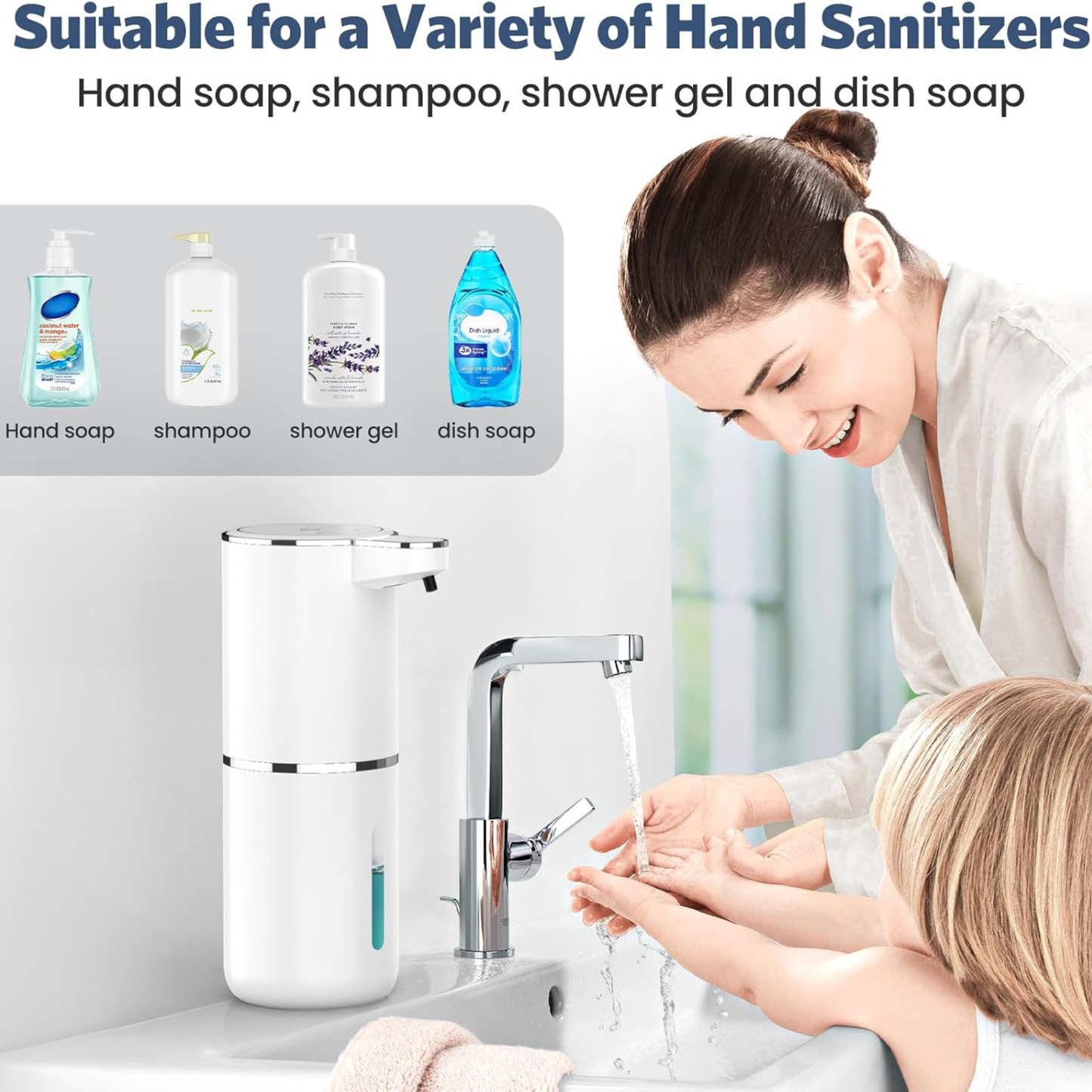 DISPENSADOR DE JABON CON SENSOR