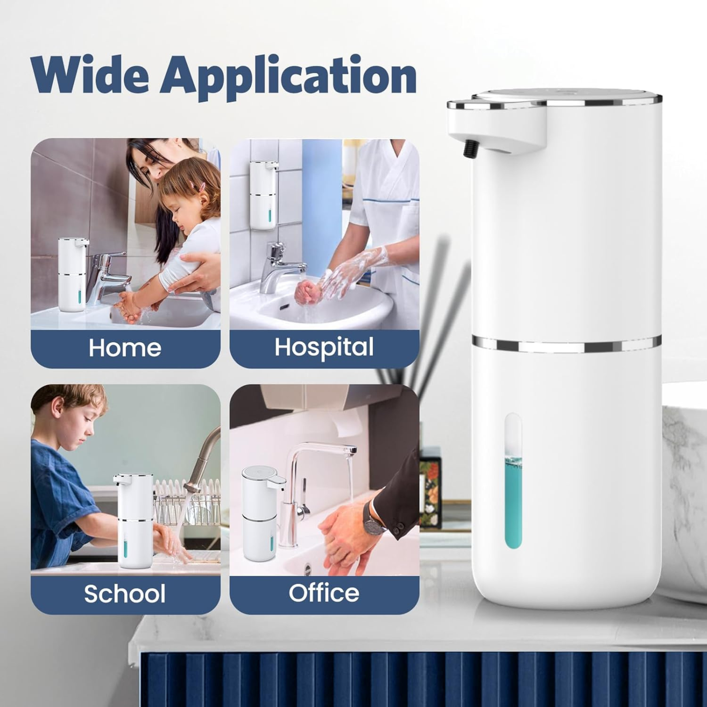 DISPENSADOR DE JABON CON SENSOR